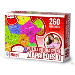 Puzzle edukacyjne Mapa Polski