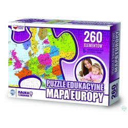 Puzzle edukacyjne Mapa Europy