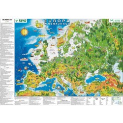 Mapa Europa obrazkowa