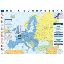 Mapa Unia Europejska 1:4,5 mln