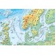 Mapa polityczna świata (stan na 2018) - mapa ścienna
