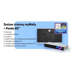 Zestaw ścienny myWally Przedszkole + Panda 65”