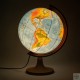 Globus podświetlany polityczno- fizyczny  320